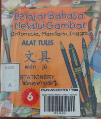 Belajar Bahasa Melalui Gambar : Alat Tulis 6