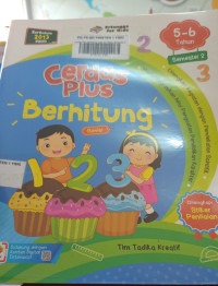 Cerdas Plus  Berhitung Usia 5-6 Tahun Semester 2