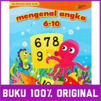 Seri Aktivitas Anak Cerdas : mengenal angka 6-10 Usia 2-4 Tahun