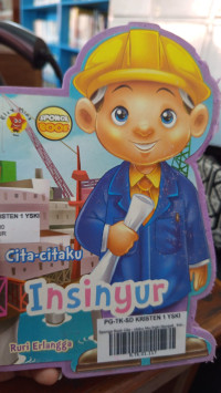 Sponge Book Cita - citaku Aku Ingin Menjadi : Insinyur