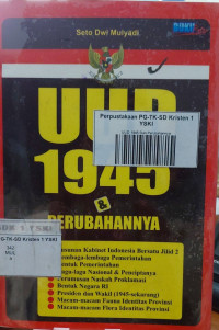 UUD 1945 dan Perubahannya